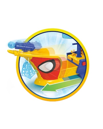 Marvel Spidey and his Amazing Friends Water-Webs Webs Ahoy Bubble Pirate Ship