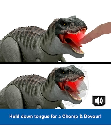 Jurassic World Rebirth Power Devour Dinosaur Action Figure T-Rex