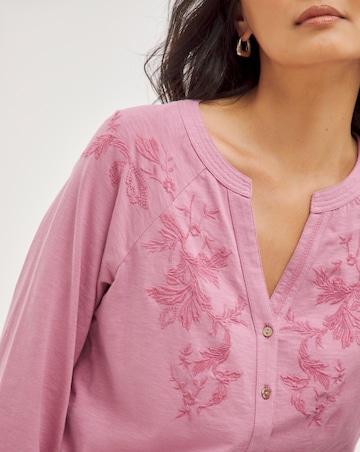 Julipa Embroidered Jersey Shirt