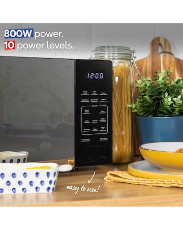 Russell Hobbs RHMT2005B 20L Black Touch Control Digital Microwave