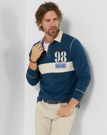 Joe Browns Remarkable Rugby Top - Navy