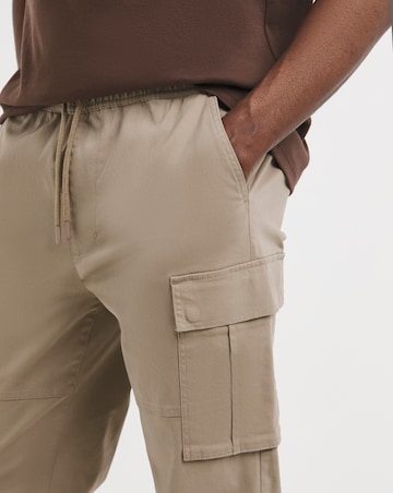 Elasticated Waist Cuffed Cargo