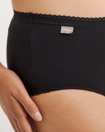 Playtex 2Pack Cotton Midi Knickers Black