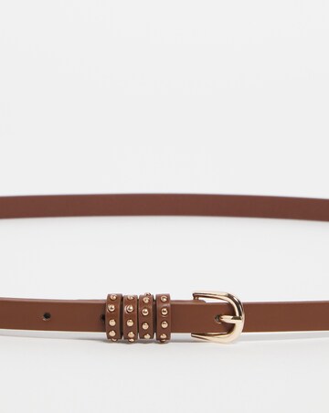 Studded Triple Loop Belt