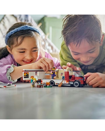 LEGO City Holiday Adventure Camper Van Toy Vehicle Set 60454