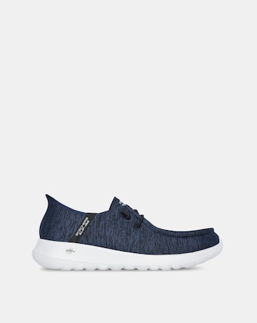 Skechers Slip-ins Go Walk Max Extra Wide Fit Shoe - Navy