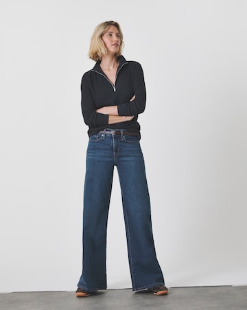 Levi's 318 Shaping Wide Leg Jeans -30" Leg