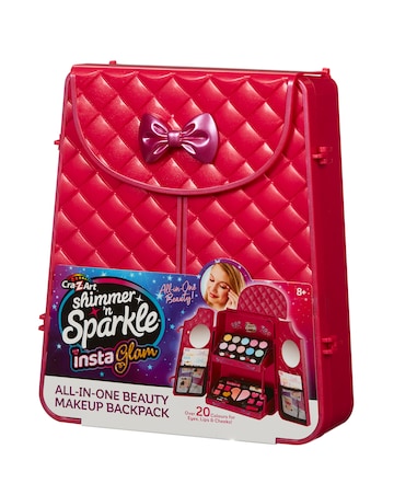 Shimmer 'N' Sparkle Insta Glam All In One Beauty Make up Backpack