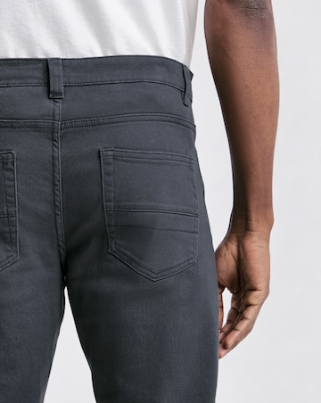 Union Blue Slim Fit Stretch Gabardine Jean