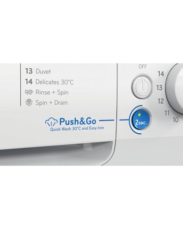 Indesit BWE 91496X WV UK 9kg, 1400rpm Washing Machine - White + Install