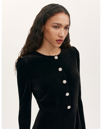 Finery London Velvet Rae Dress