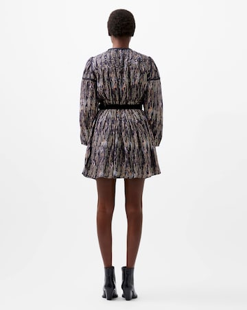 French Connection Carissa Lurex Jacquard Mix Dress