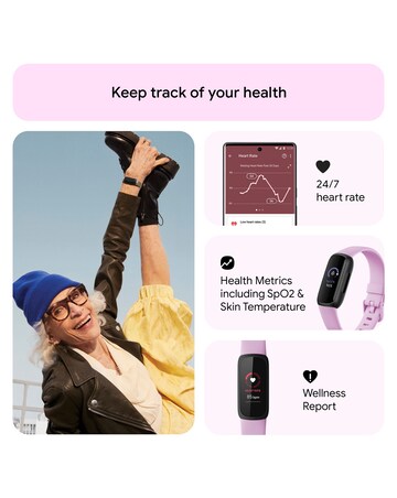 Fitbit Inspire 3 Fitness Tracker - Lilac Bliss