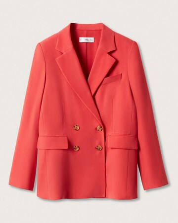 Mango Double-breasted Suit Blazer