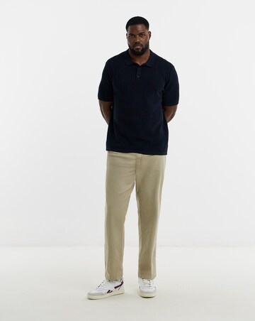 Jack & Jones George Knitted Polo - Navy