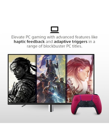 PlayStation 5 DualSense Wireless Controller - Cosmic Red