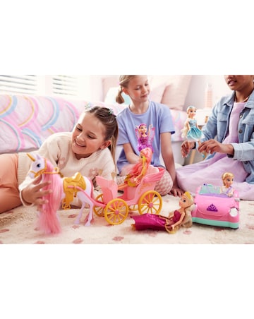 Sparkle Girlz 10.5-inch Princess Doll with Unicorn & Carriage