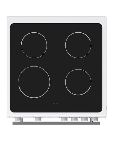 Hisense HDE3211BWUK Freestanding Electric Cooker - White