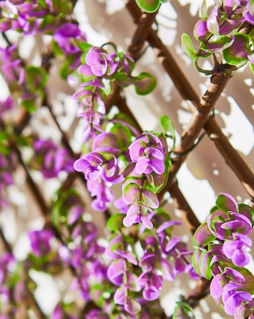 Vivid Violet Trellis 180 x 90 cm