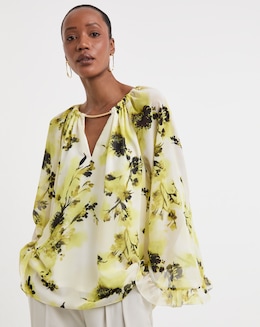 Joanna Hope Blouse With Neck Detail