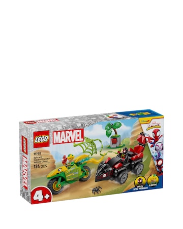 LEGO Marvel Spidey And His Amazing Friends Spin & Electro Dinosaur Vehicle 11198
