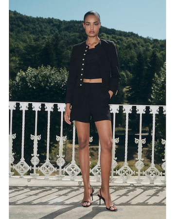 MANGO BUTTON DETAIL JACKET