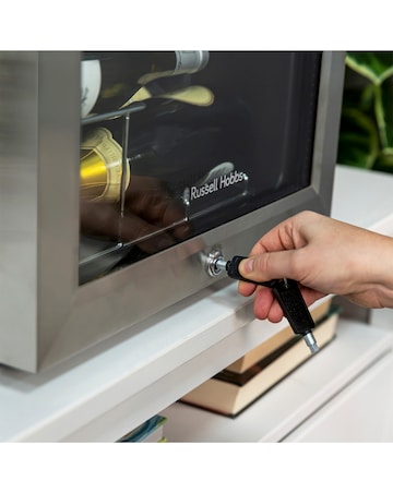 Russell Hobbs RHGWC3SS-C-LCK Beverage Cooler with Lock - Stainless Steel