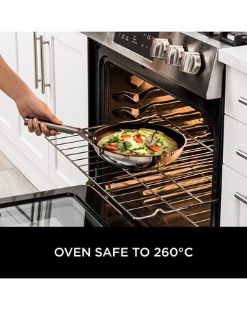 Ninja Foodi ZEROSTICK Stainless Steel 30cm Frying Pan