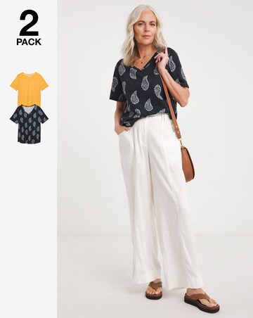 Julipa Pure Cotton 2 Pack Tee