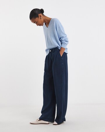 Tommy Hilfiger Mini Cables LS V-neck Sweater