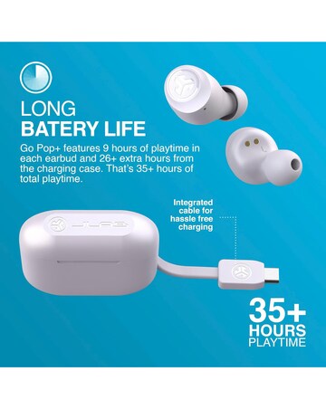 JLAB GO Air Pop True Wireless Earbuds - Lilac