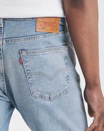 Levi's 501 Original Straight Fit Jean - Light Indigo