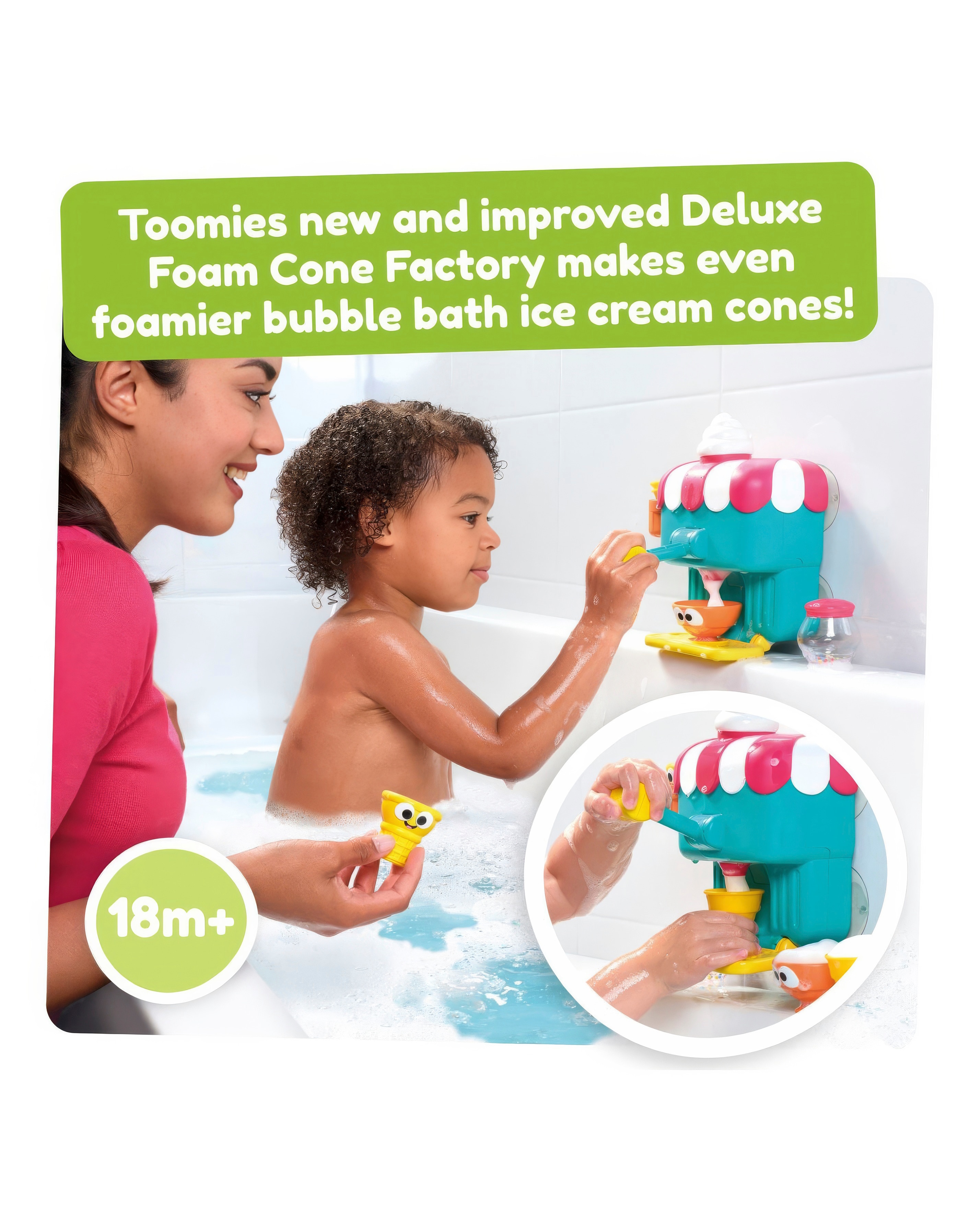 Toomies Foam Cone Factory Tomy Toomies Ice Cream Tomy Toomies Foam