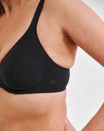 Triumph Modern Soft Cotton Wired Bra Black