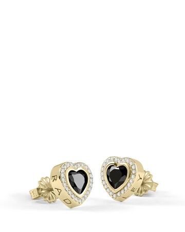 Radley Black Heart Earrings