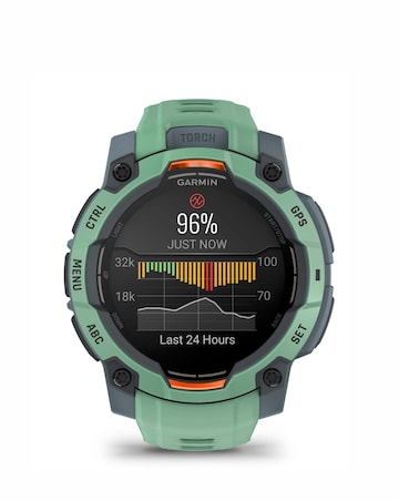 Limited Edition Garmin Instinct 3 45mm Smart Watch - Neo Tropic