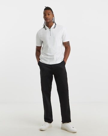 Ted Baker Zip Neck Orbite Polo Shirt