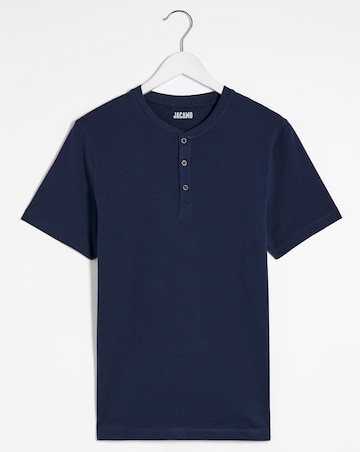 Grandad T-Shirt- Navy