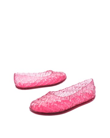 Melissa Possession Ballerina Jelly Flats - Standard Fit (D)