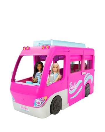 Barbie Dream Camper Vehicle Playset with 60 Accessories