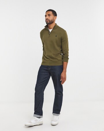 Timberland Cotton 1/4 Zip Jumper