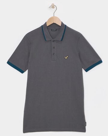 Voi Contrast Collar Polo Long Length