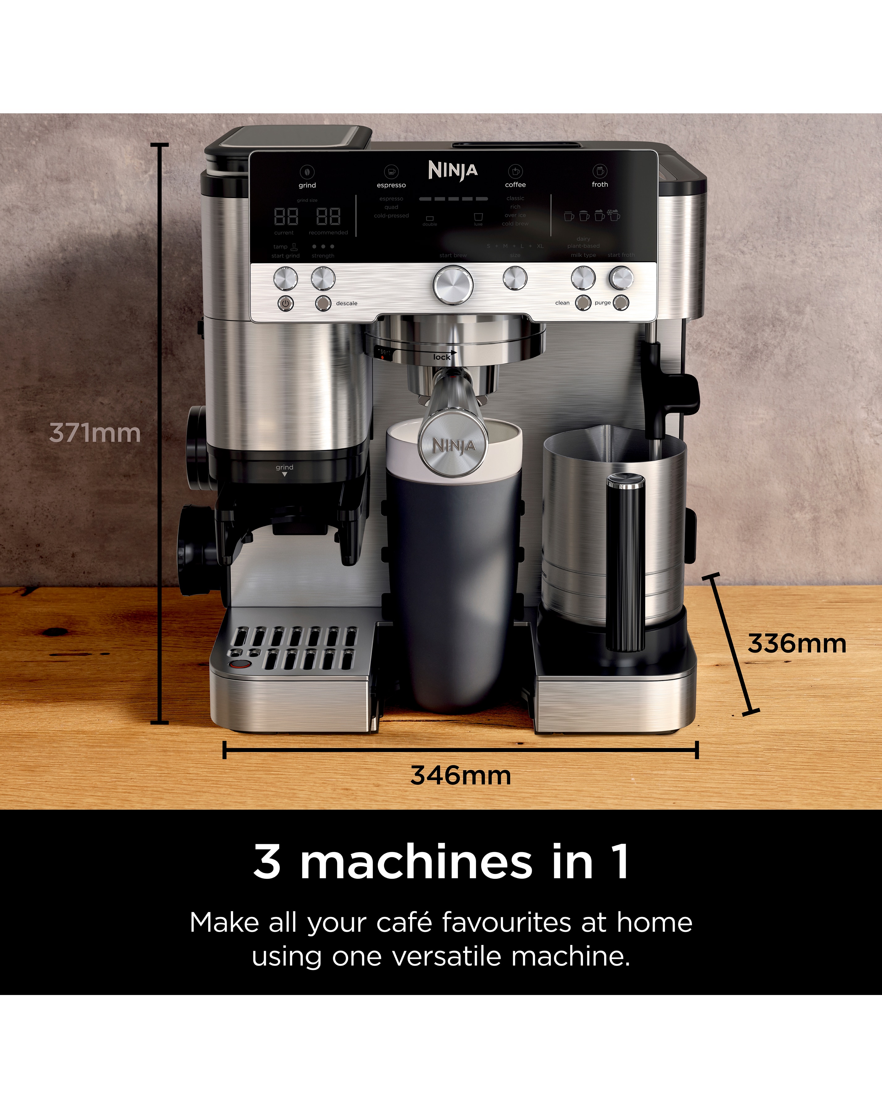 Ninja Luxe Cafe Premier Series ES601UK | JD Williams