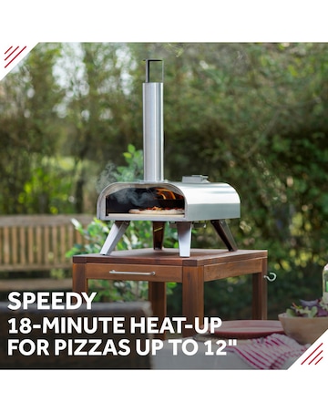 George Foreman 12'' Wood Pellet Pizza Oven