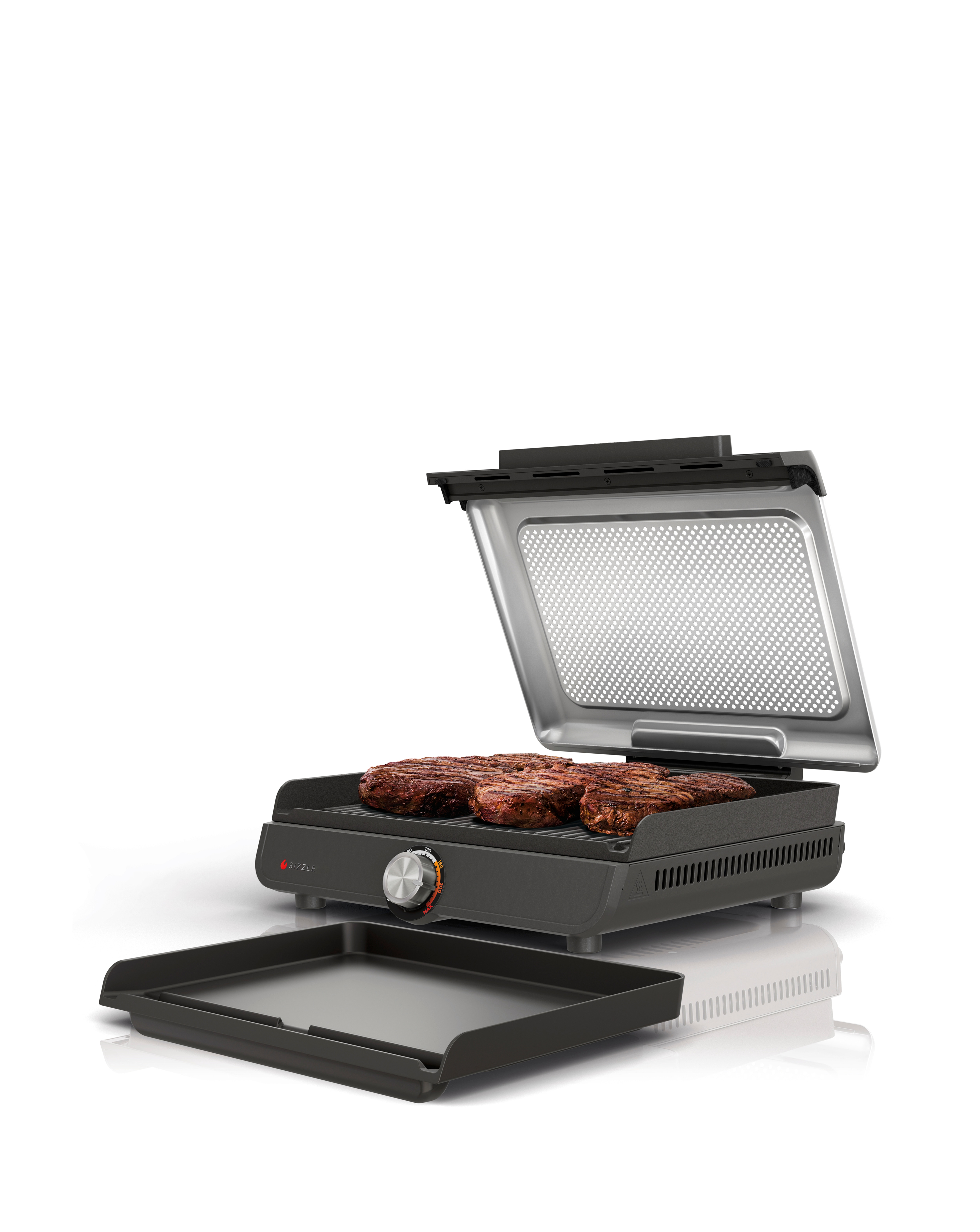 Ninja Sizzle GR101UK Smokeless Indoor Grill and Griddle