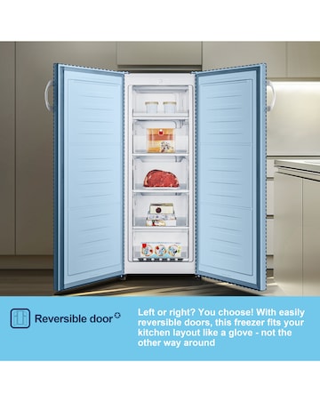 Fridgemaster MTZ55153E Upright Freezer E Rated