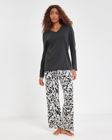 Value Pyjama Set Floral Print