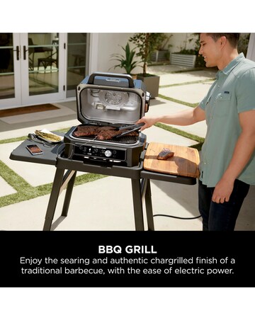 Ninja Woodfire OG901UK Pro Connect XL Electric BBQ Grill and Smoker