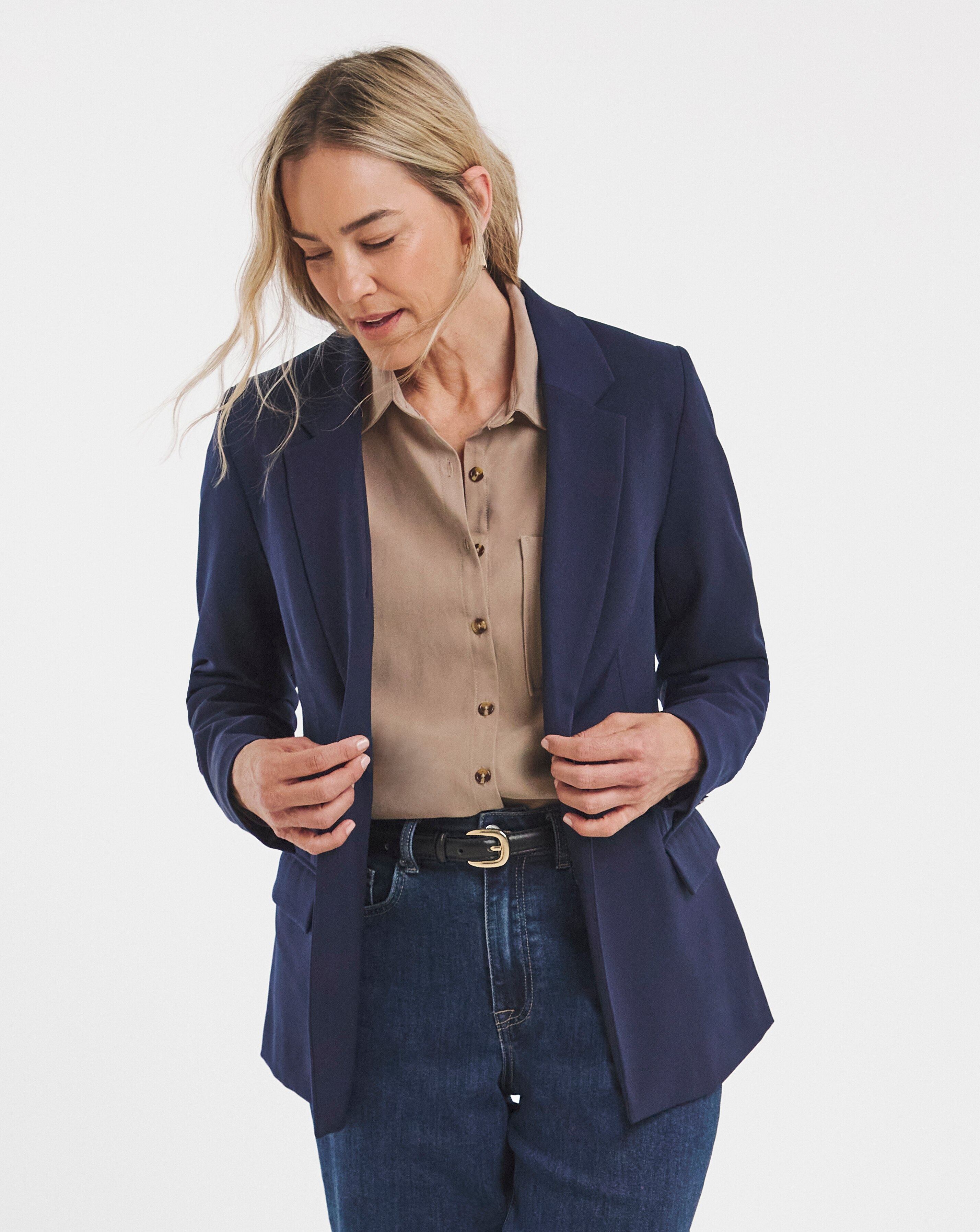 Tailored Single Breasted Blazer