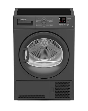 Hotpoint C HD C82 GGGD UK Condenser Tumble Dryer 8kg - Graphite